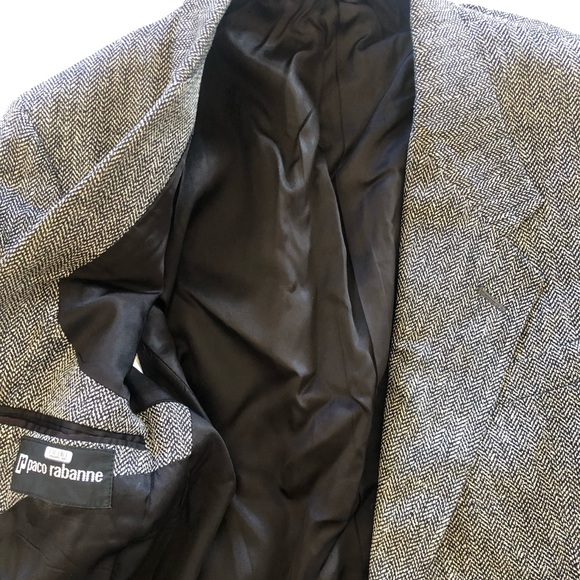 ❌SOLD❌Vintage Paco Rabanne Oversized Blazer - Picture 2 of 2